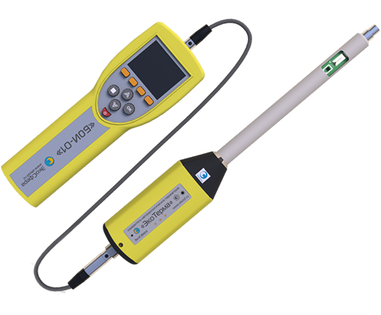 ЭкоТерма Максима 01 — прибор для измерения влажности и температуры, анемометр, барометр