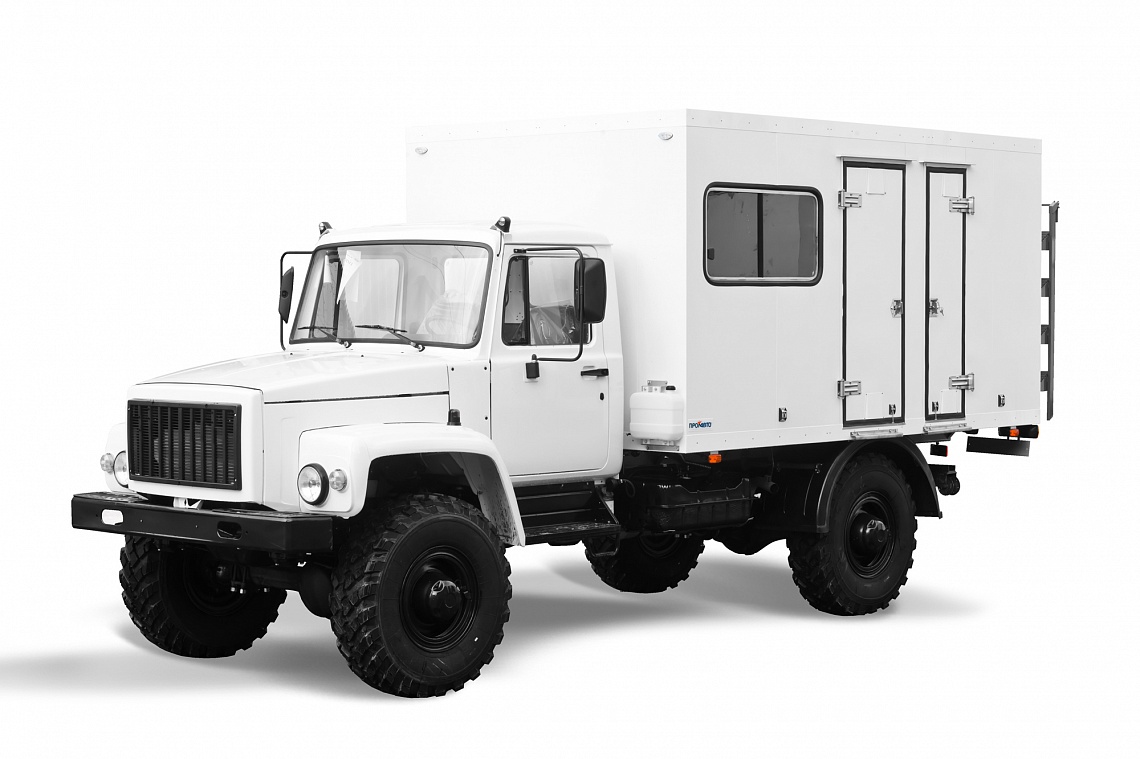 Передвижная каротажная станция на шасси ГАЗ-33081