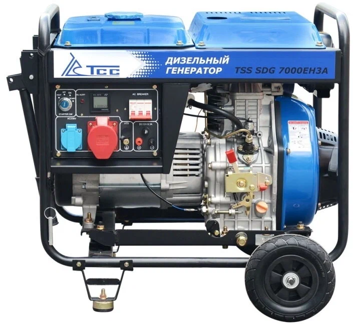 Дизельный генератор TSS SDG 7000EH3A