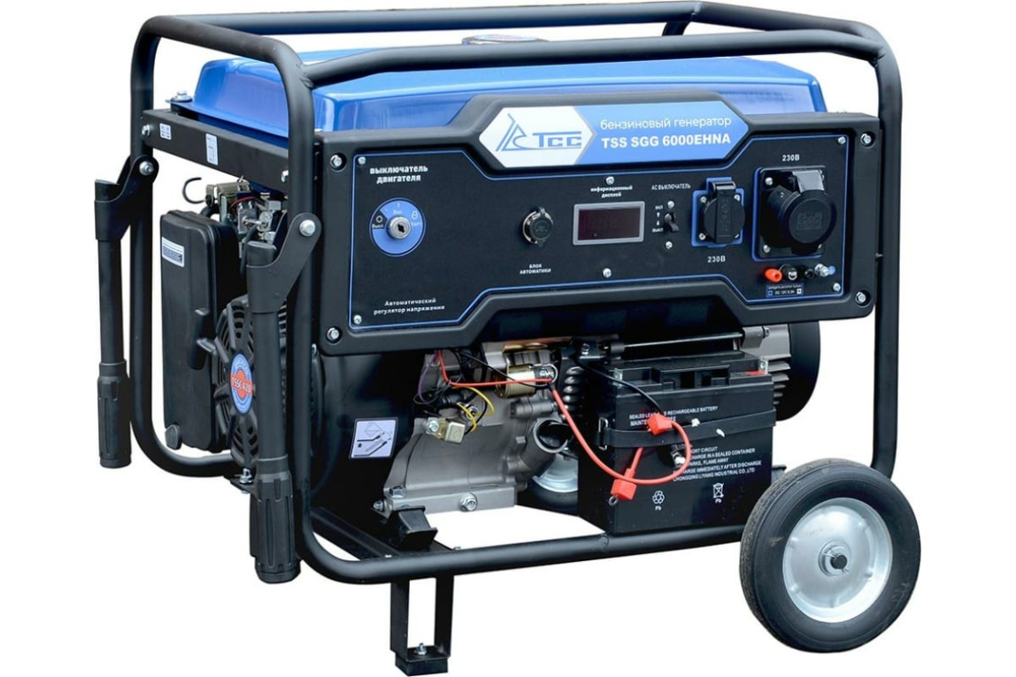 Бензиновый генератор TSS SGG 6000EHNA - 2