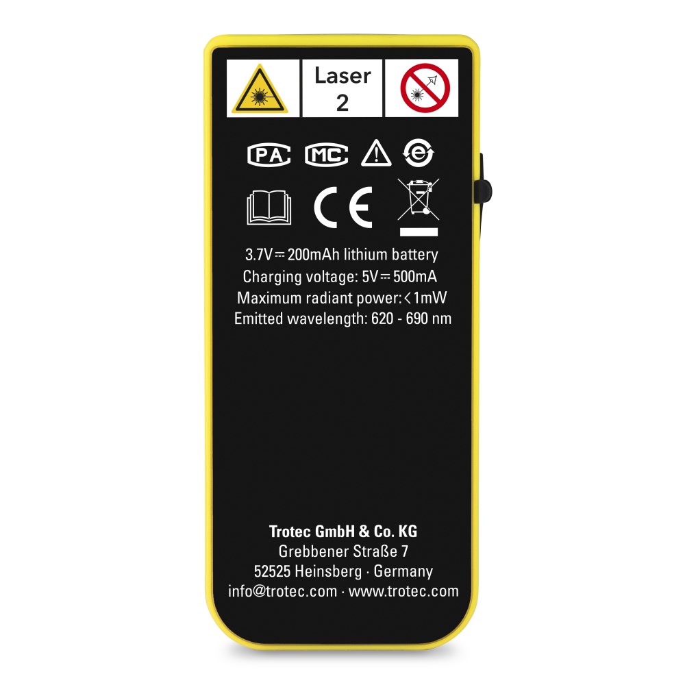 Trotec BD11 лазерный дальномер - 3