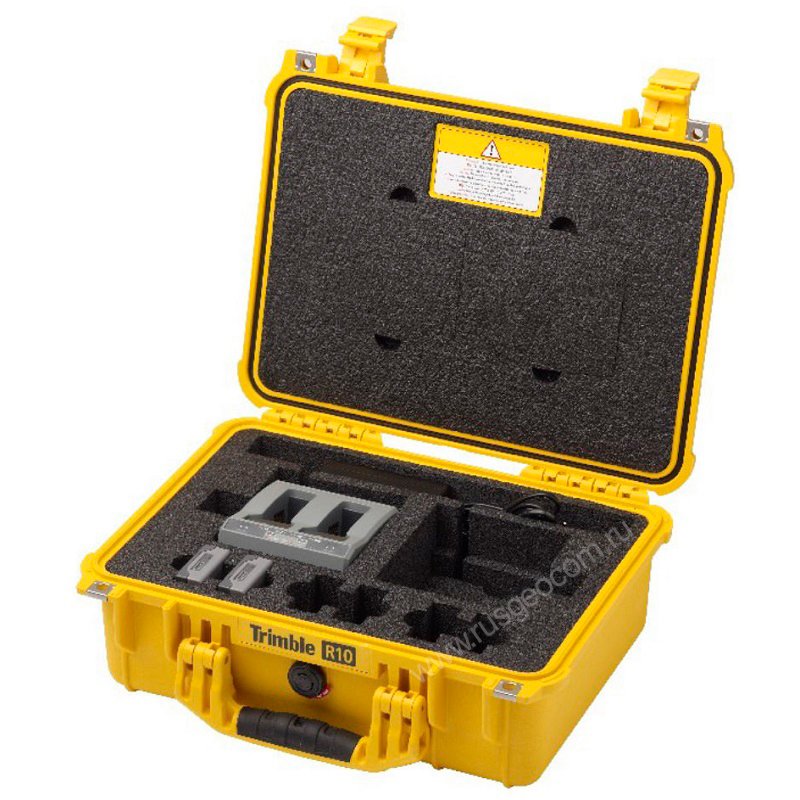 Зарядный набор для Trimble R10 (кейс, 2 батареи, зарядное устройство с 2 слотами) - 1