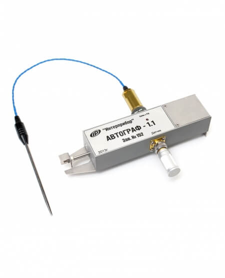 АВТОГРАФ-1.1 автономный регистратор процессов сушки кирпича