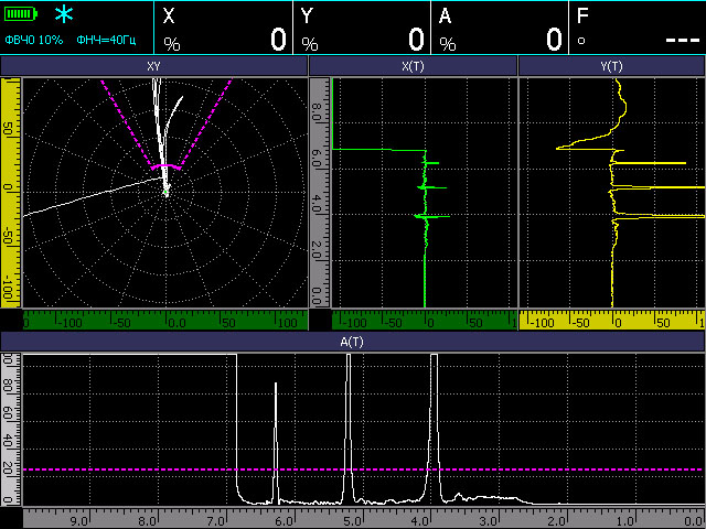 Вихретоковый дефектоскоп ВЕКТОР-40 - 5
