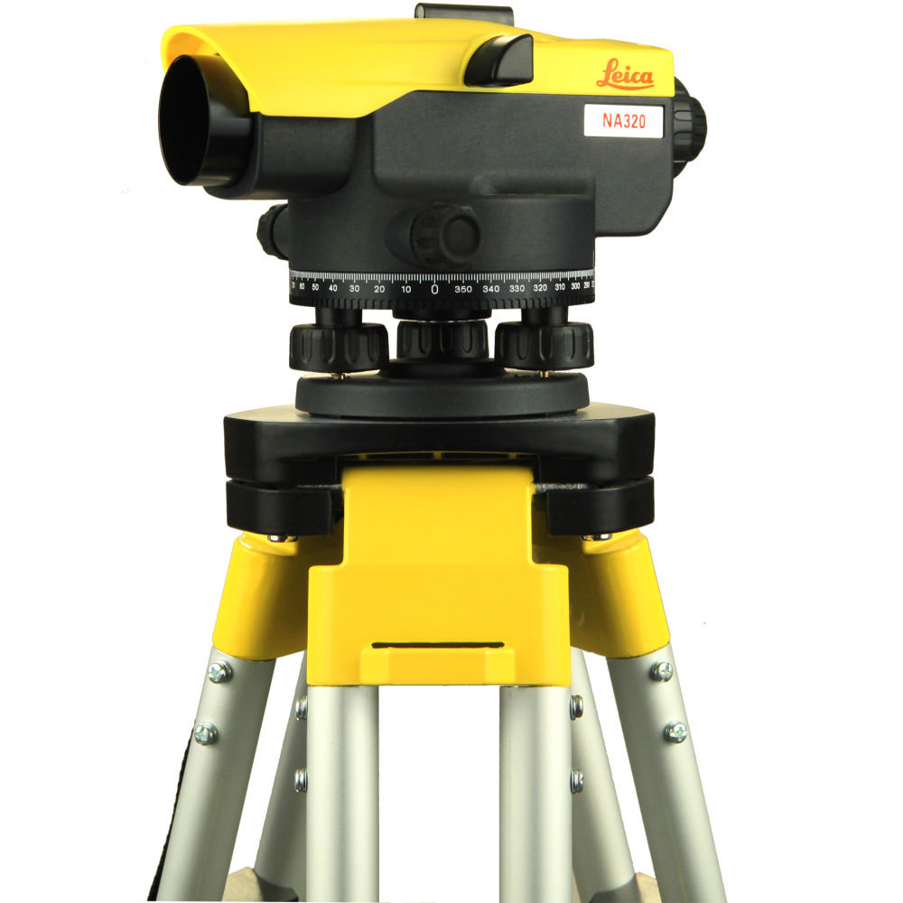 Комплект оптический нивелир Leica NA 320 штатив рейка - 3 в 1 с поверкой - 1