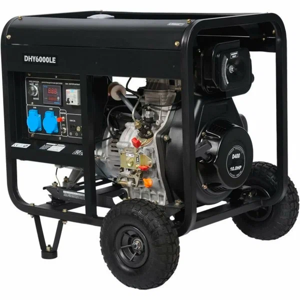 Дизельный генератор Hyundai DHY 6000LE - 10