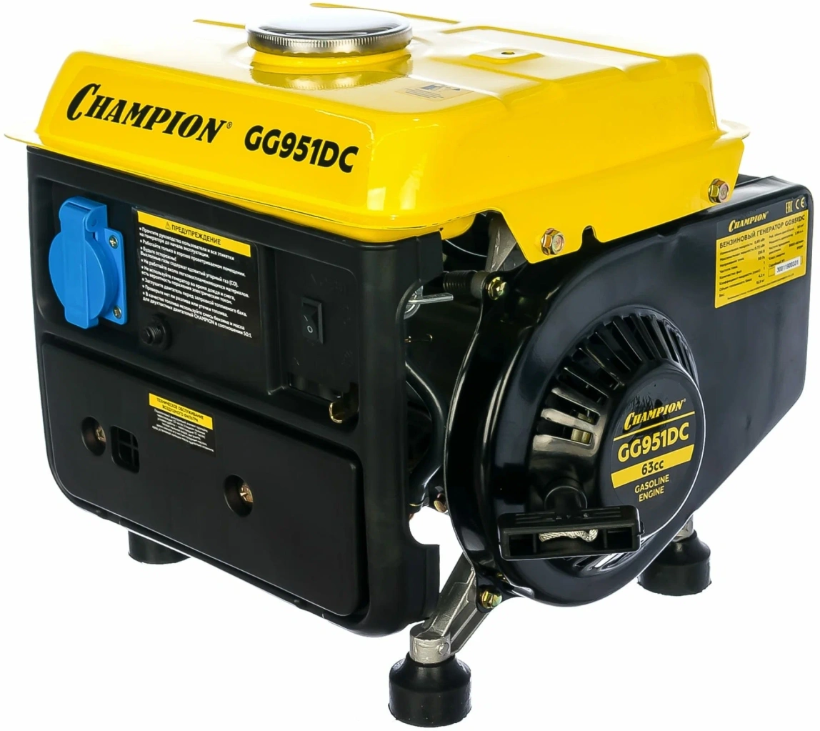Бензиновый генератор Champion GG951DC - 9