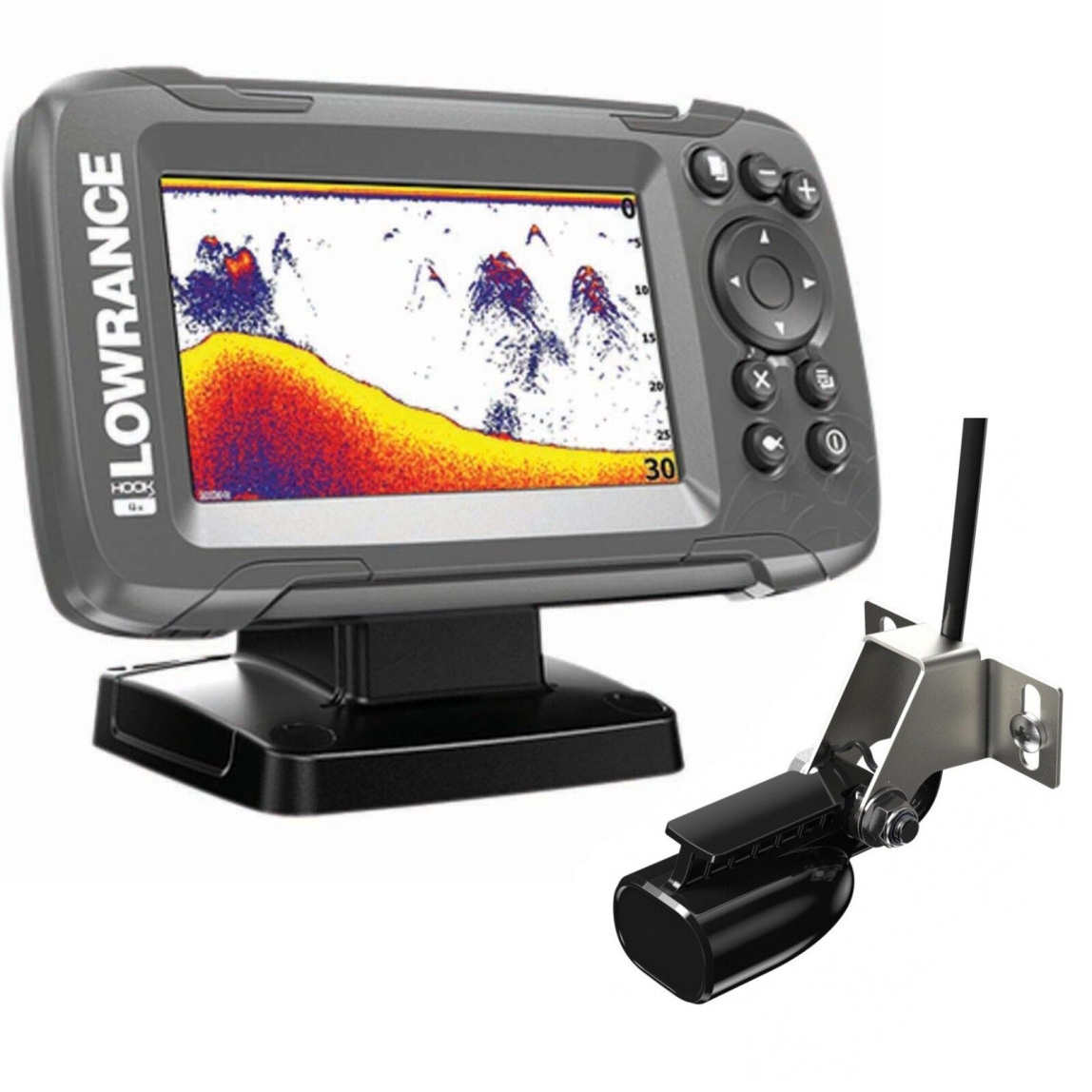 Эхолот Lowrance HOOK2-4x GPS Bullet