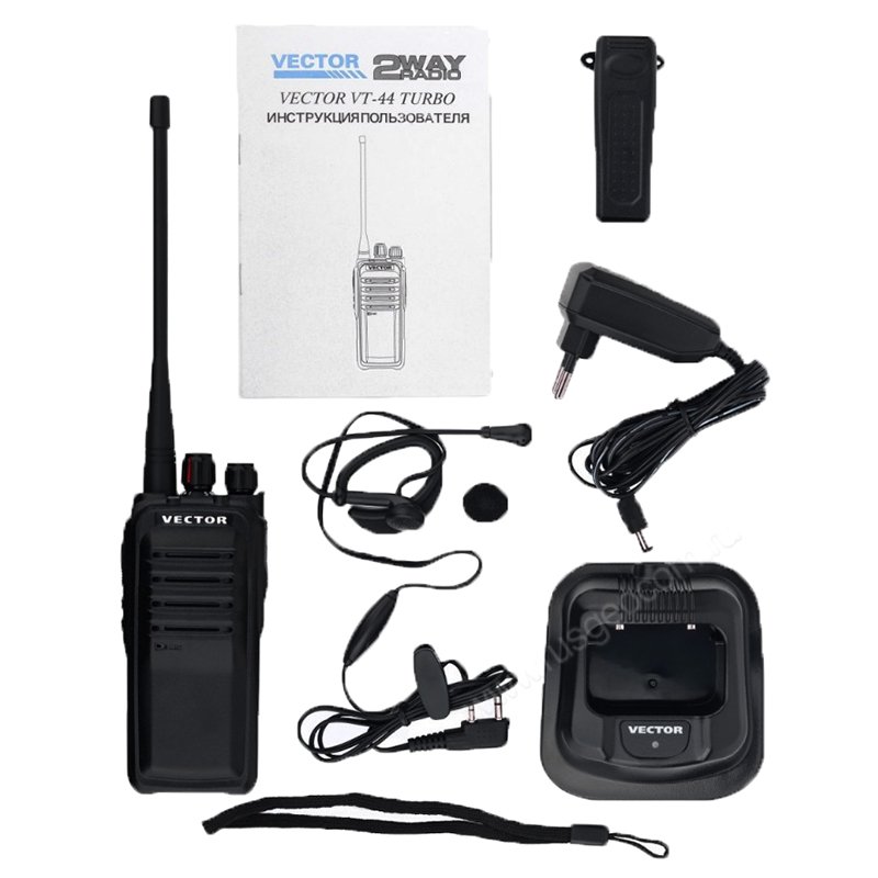 Рация Vector VT-44 TURBO - 7