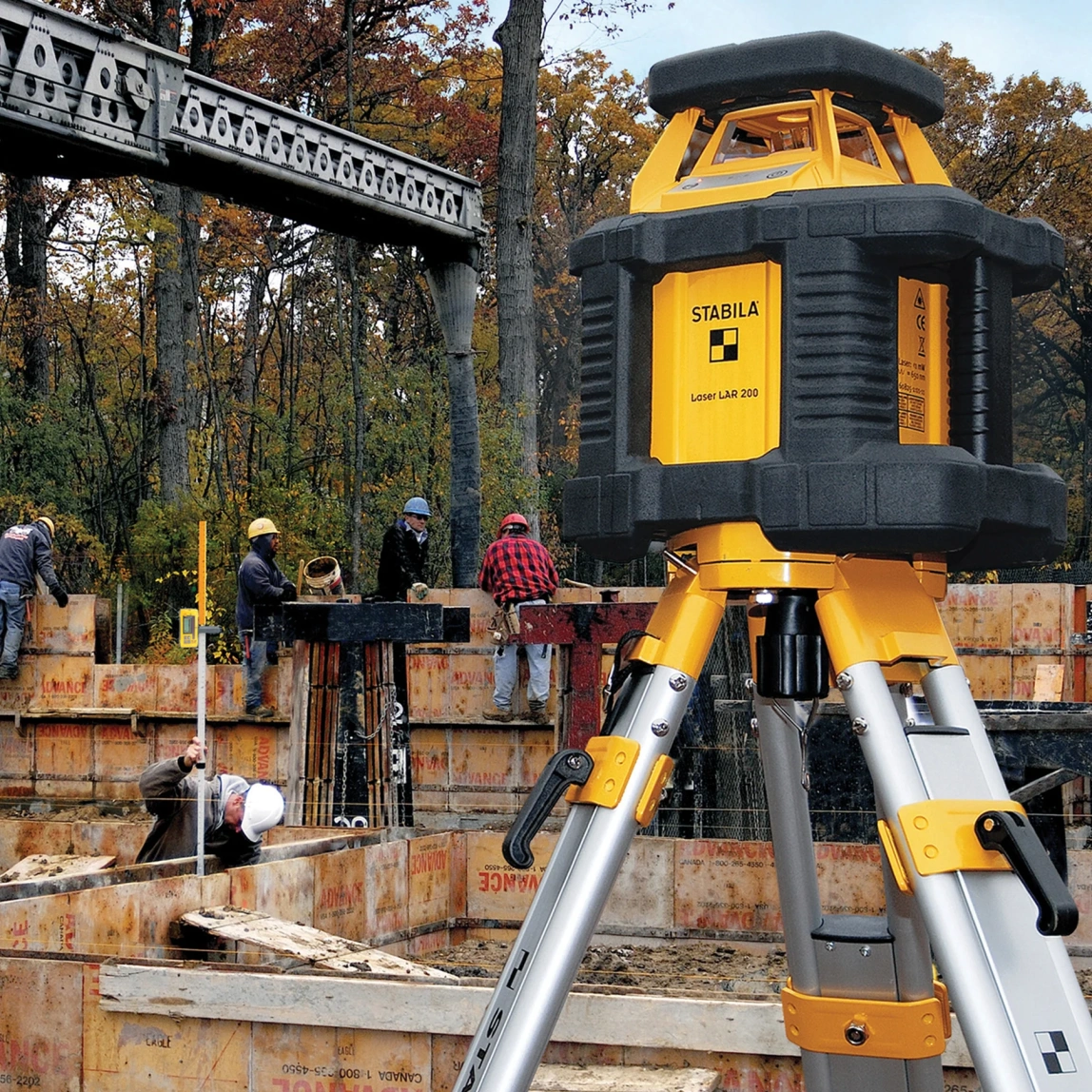 Ротационный нивелир STABILA LAR 200 Complete Set + REC300 - 3