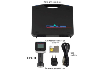 Bareiss HPE III твердомер (дюрометр) Шора тип А с цифровым индикатором - 7