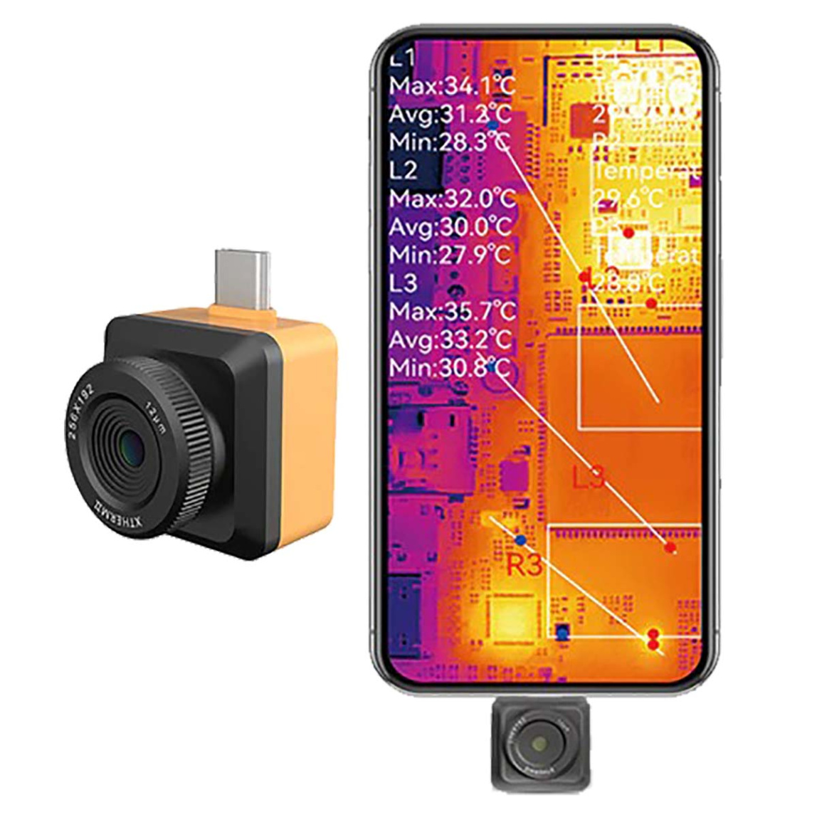 Мобильный тепловизор iRay T2S+ - 3