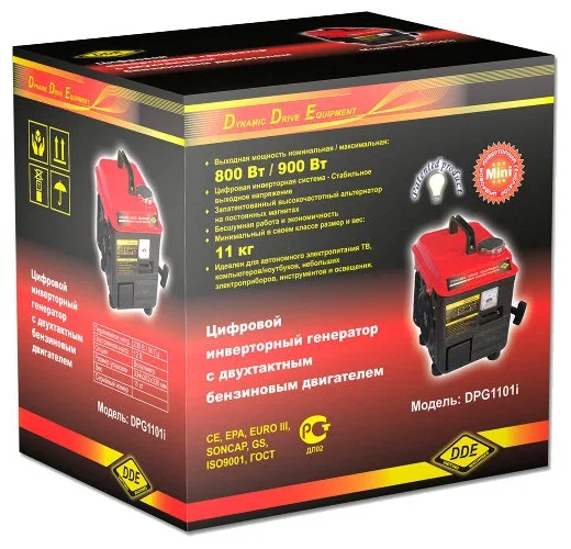 Инверторный генератор DDE DPG1101i - 3