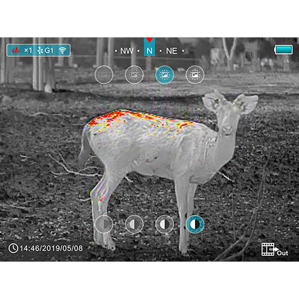 Тепловизионный прицел iRay Saim SCL 35W - 14