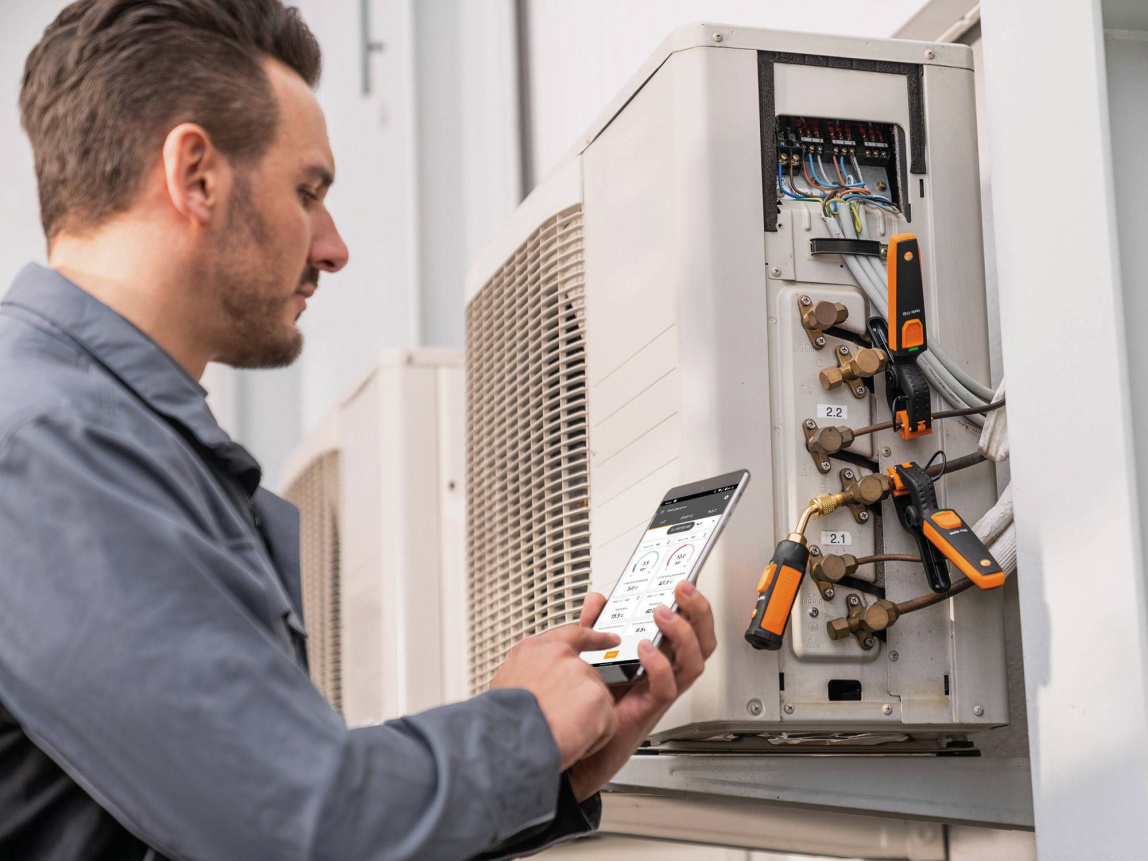 Набор смарт-зондов для холодильных систем (кейс/2x Testo 549i 2 Gen /2x Testo 115i 2 Gen /2x Testo 605i 2 Gen), протокол калибровки, батарейки - 6