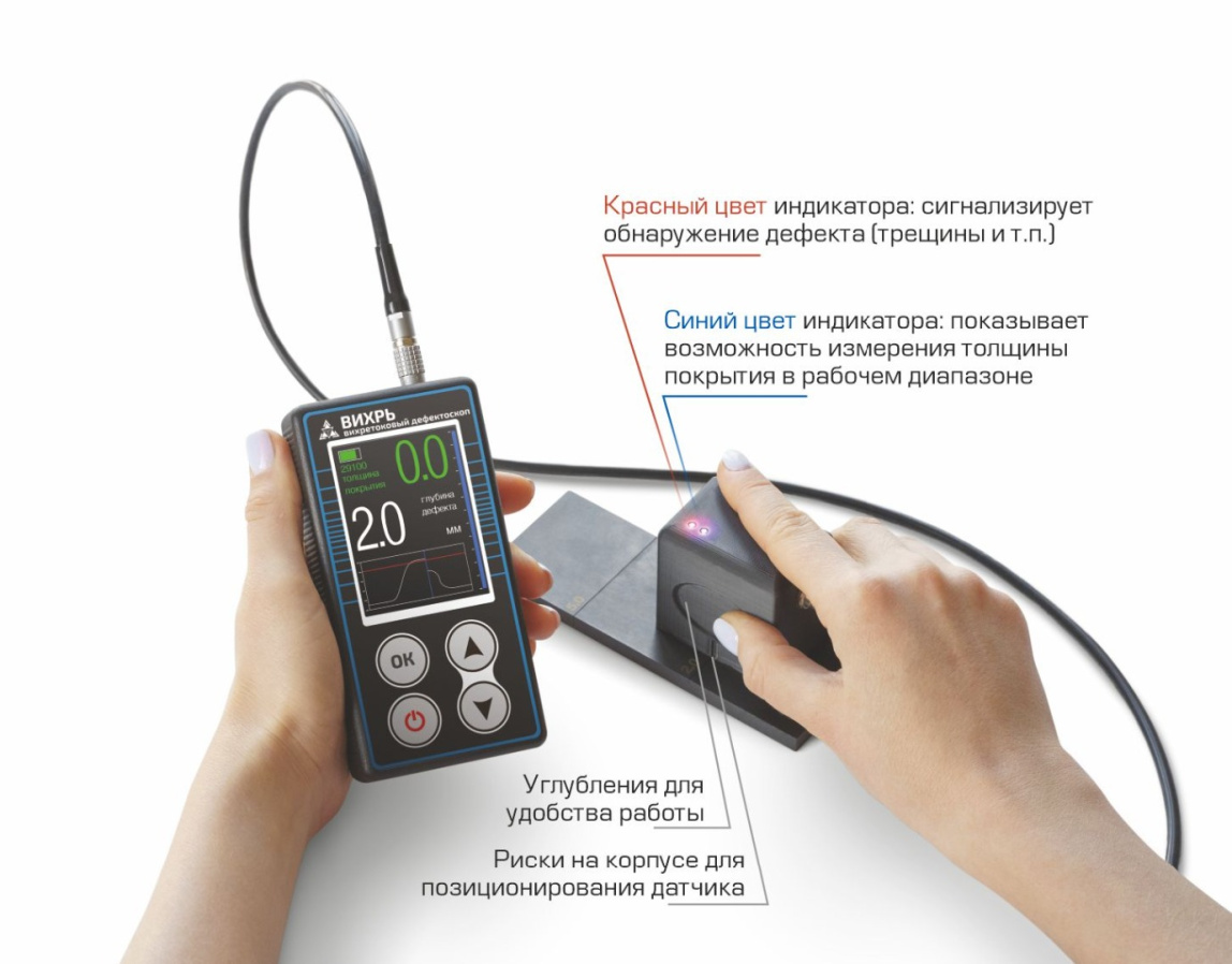 ВИХРЬ Магнитно-вихретоковый дефектоскоп - 5