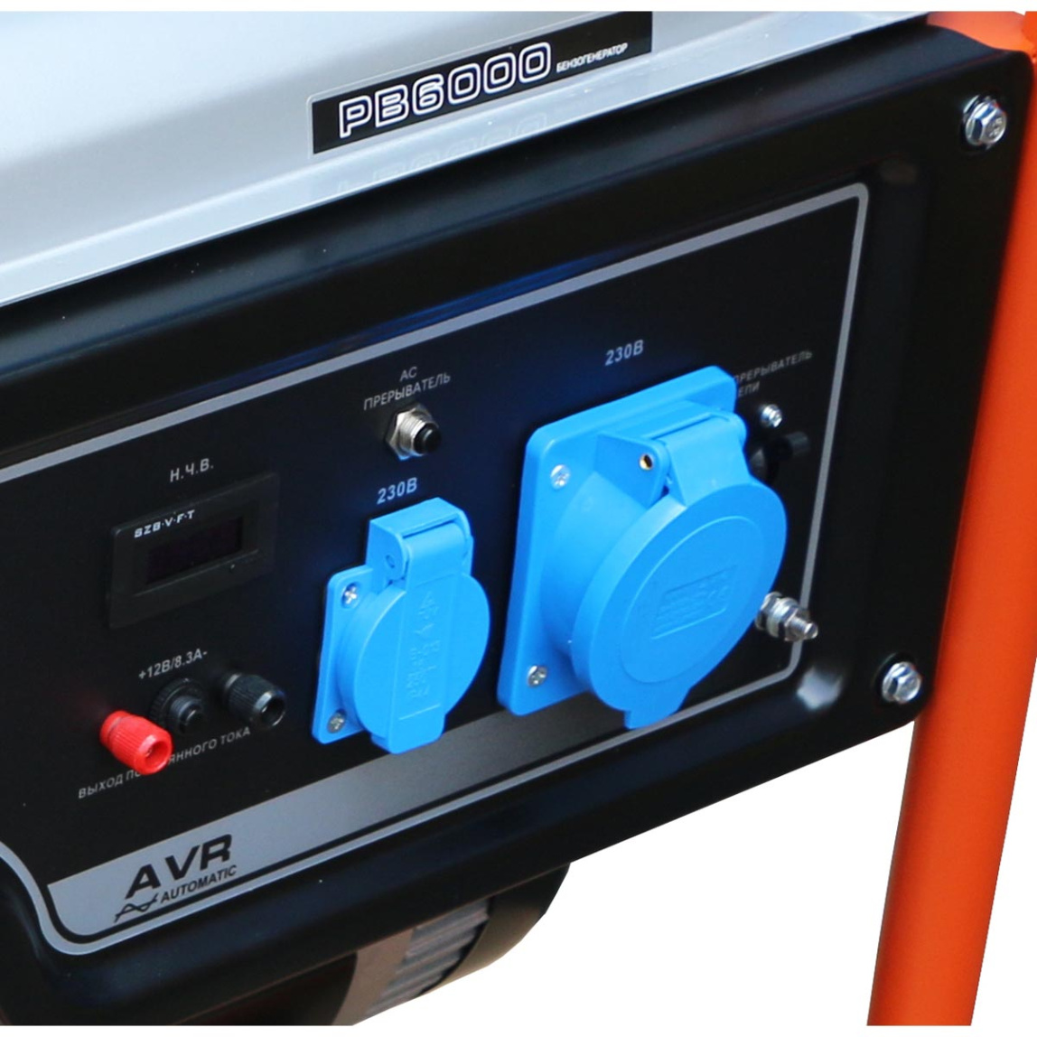 Бензиновый генератор Zongshen PB 6000 E - 1