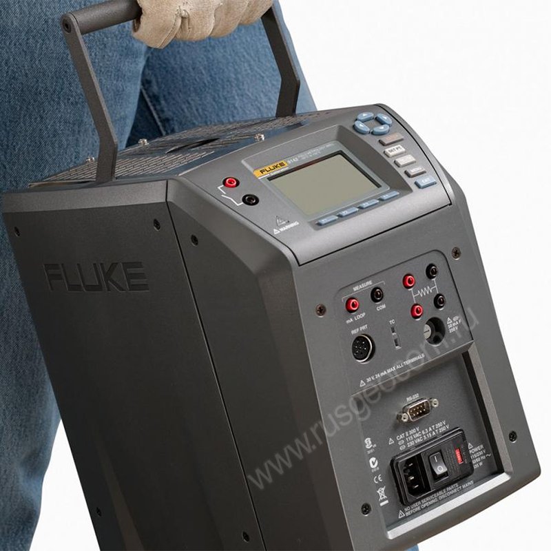 Полевой сухоблочный калибратор температуры Fluke 9144-C-P-256 - 1