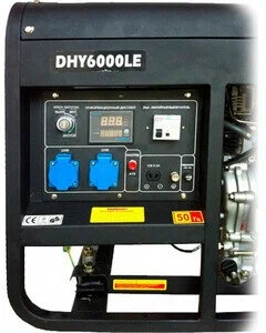 Дизельный генератор Hyundai DHY 6000LE - 3