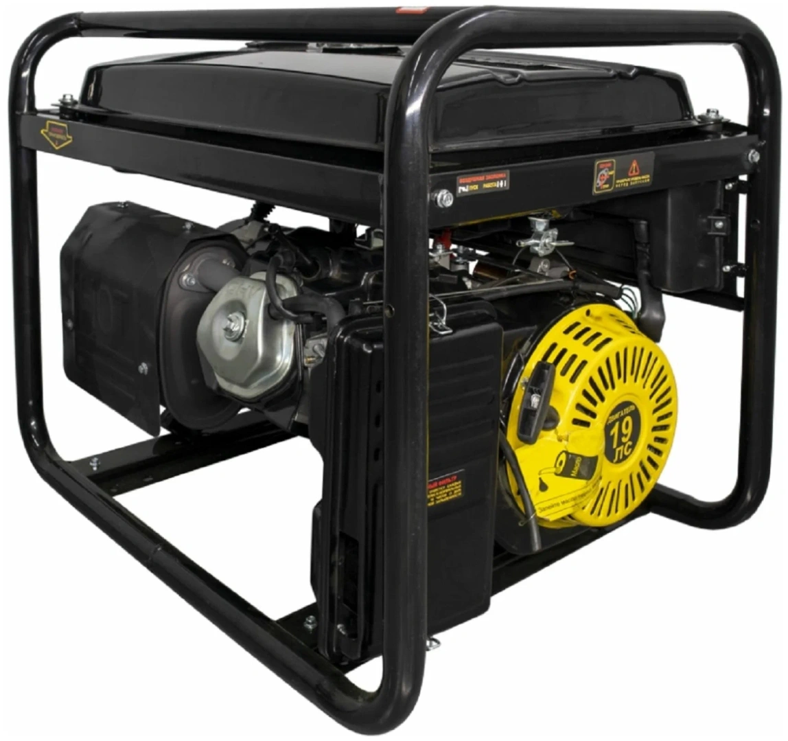 Бензиновый генератор HUTER DY9500LX-3 PRO - 6