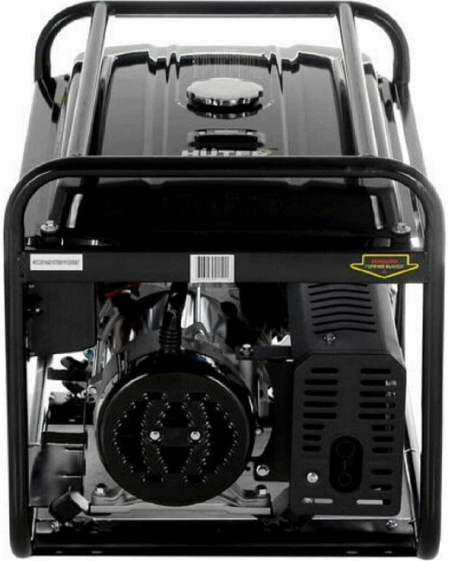 Бензиновый генератор HUTER DY6500LX с колесами - 10