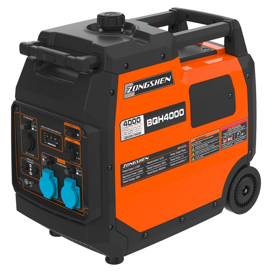 Инверторный генератор Zongshen BQH 4000 - 2