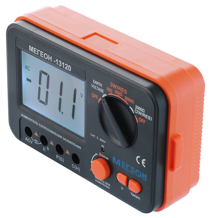 МЕГЕОН 13120 Омметр (измеритель сопротивления заземления) - 1