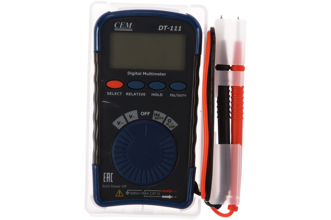 Карманный цифровой мультиметр CEM DT-111 - 1