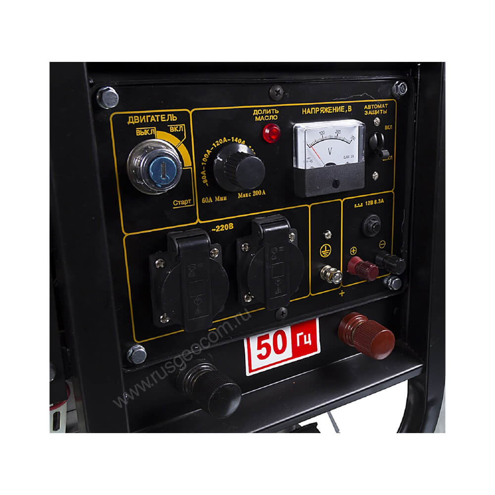 Бензиновый генератор HUTER DY6500LXW - 2