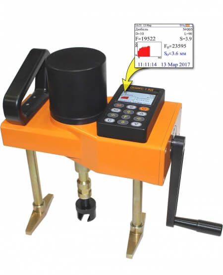 ОНИКС-1.ВД измеритель усилия вырыва фасадных анкеров - 1
