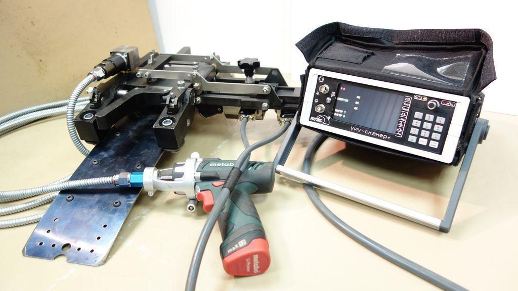 Установка автоматизированного ультразвукового контроля кольцевых сварных соединений УИУ серии «СКАНЕР» (модель «УМКа» с гибким валом) - 1