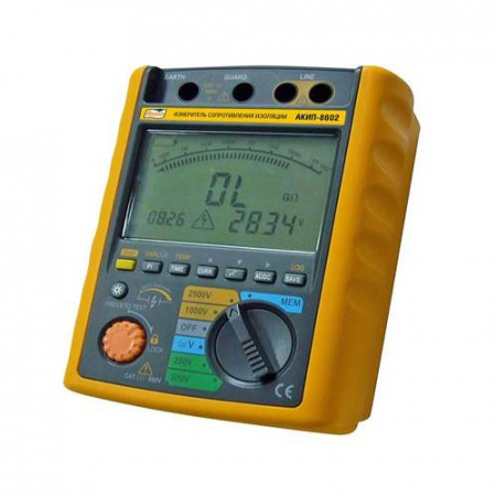 Мегаомметр АКИП-8602