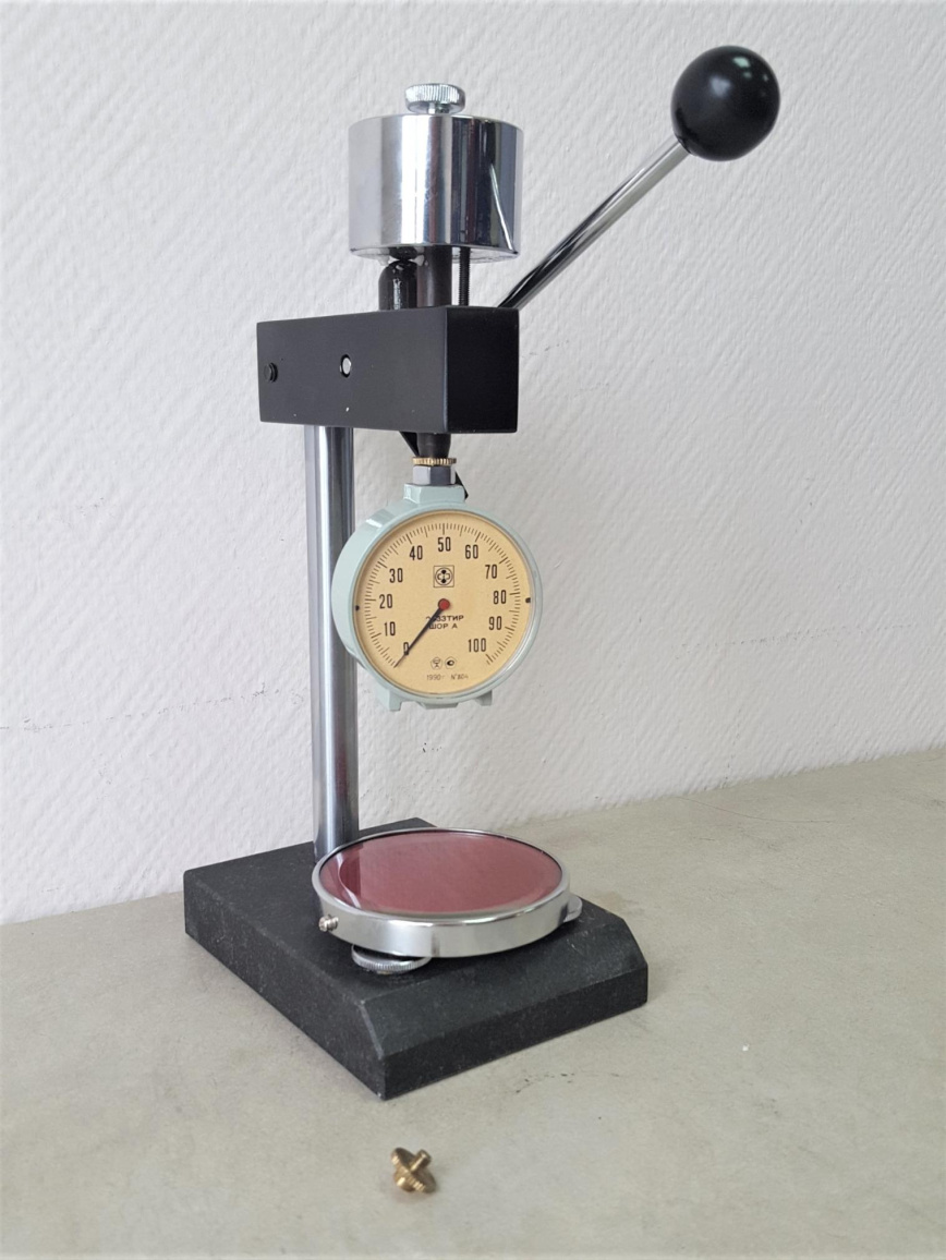 ТВР-АМ механический штатив с твердомером (дюрометром) ТВР-A - 1