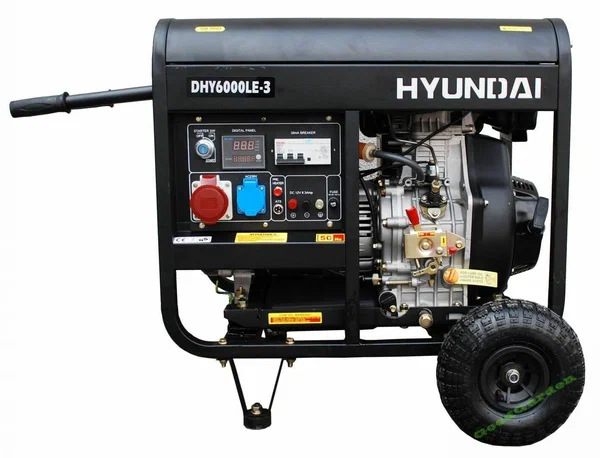 Дизельный генератор Hyundai DHY 6000LE - 4