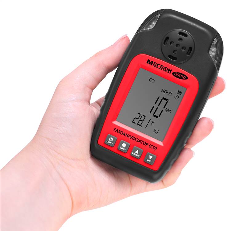 МЕГЕОН 08010 Газоанализатор (измеритель концентрации угарного газа) - 2