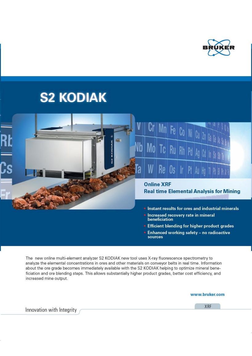S2 KODIAK рентгенофлуоресцентный спектрометр - 3