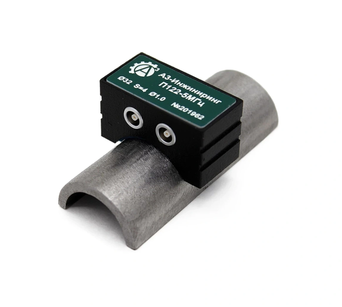 Хордовый пьезоэлектрический преобразователь (РС ПЭП П122) для металла - 1