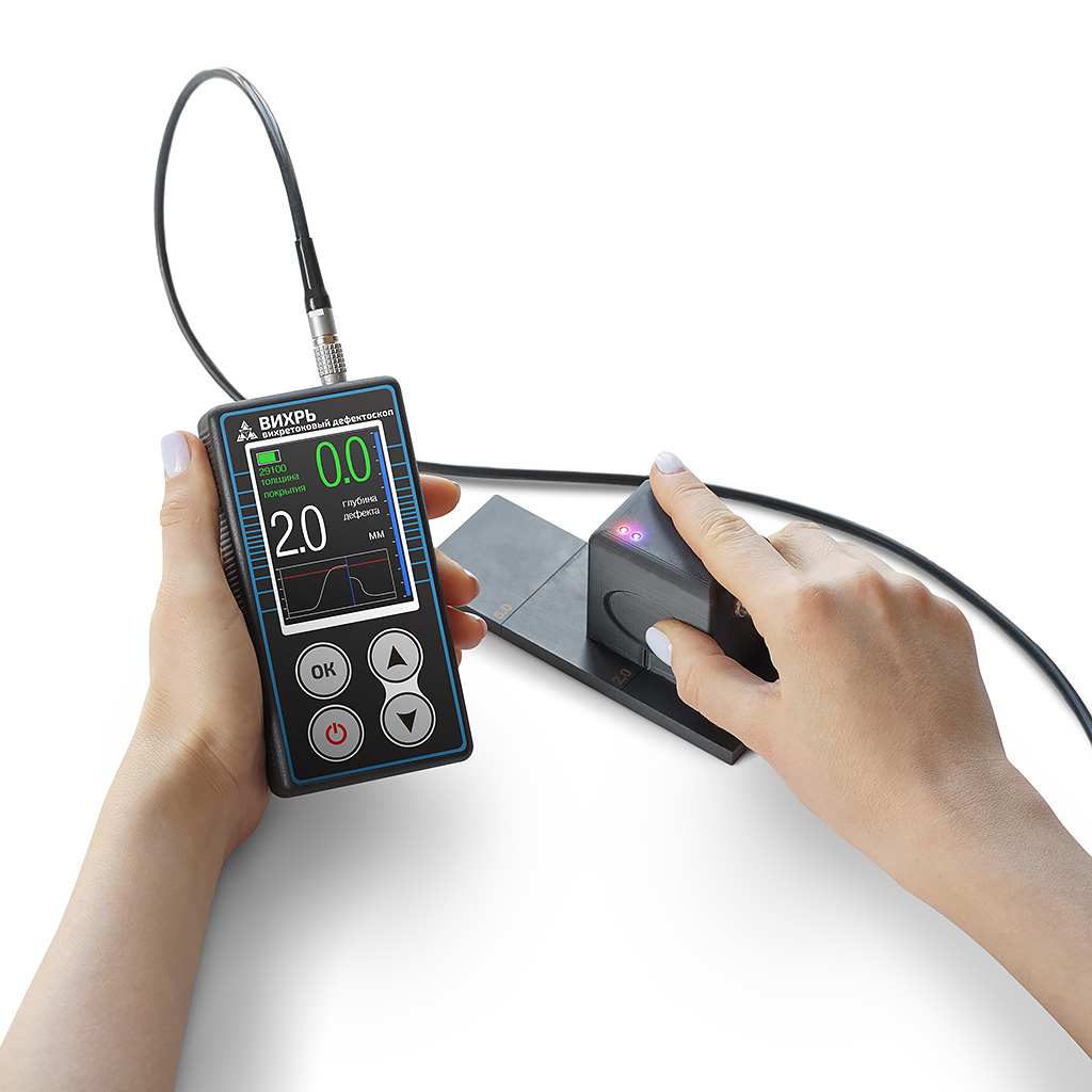 ВИХРЬ Магнитно-вихретоковый дефектоскоп - 4