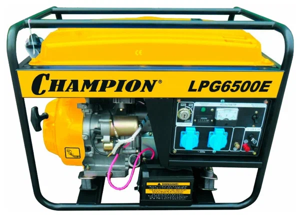 Бензиново-газовый генератор Champion LPG6500E