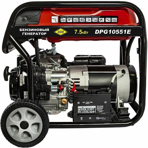 Бензиновый генератор DDE DPG10551E - 5