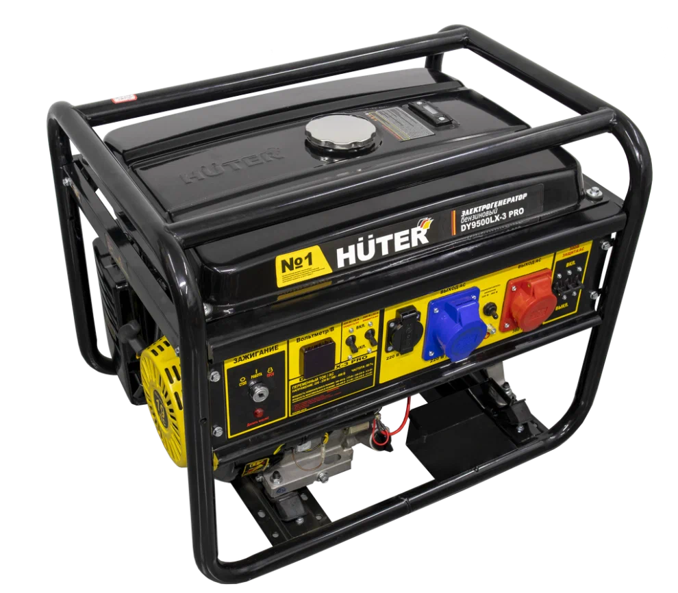 Бензиновый генератор HUTER DY9500LX-3 PRO