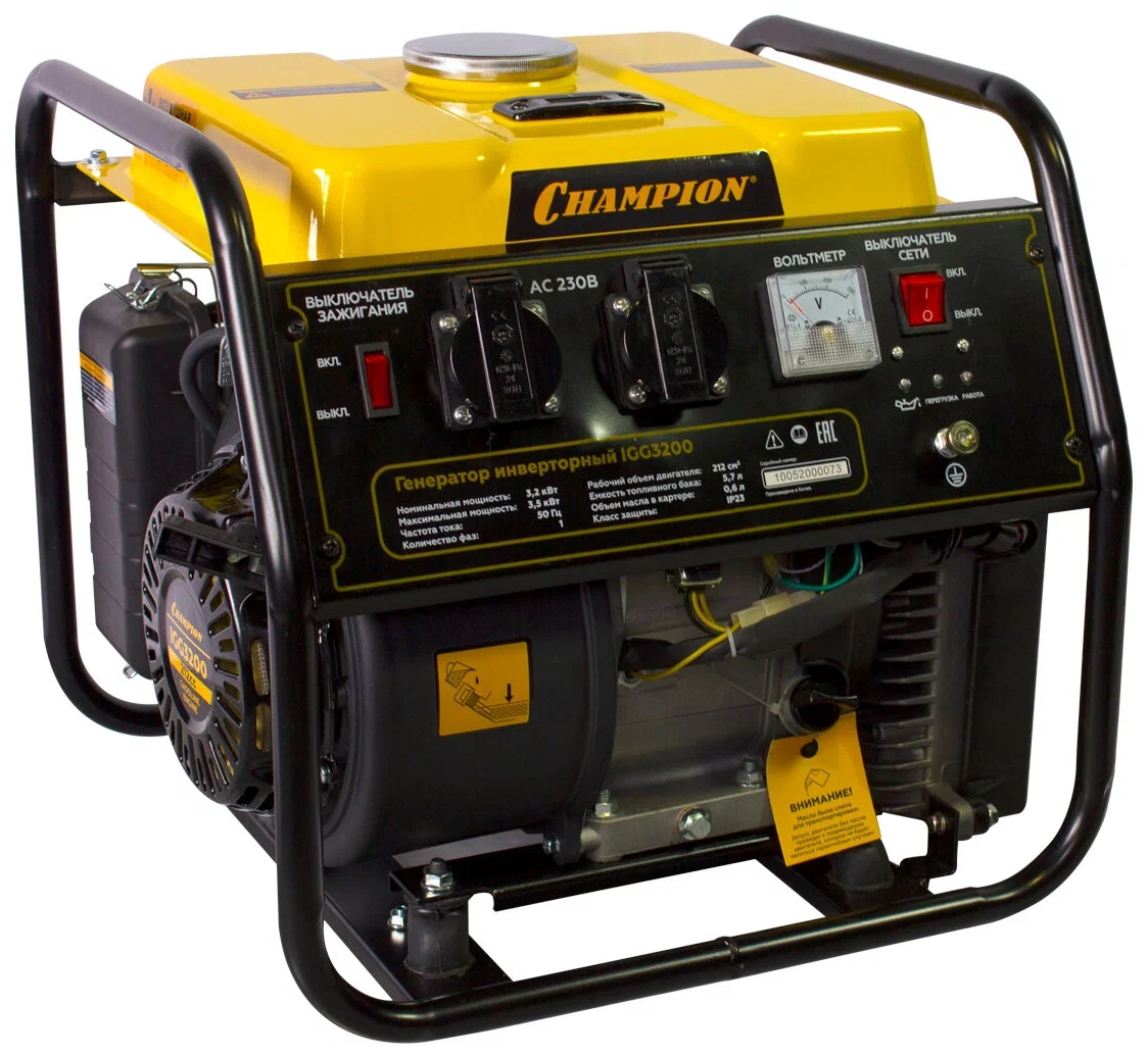 Инверторный генератор Champion IGG3200