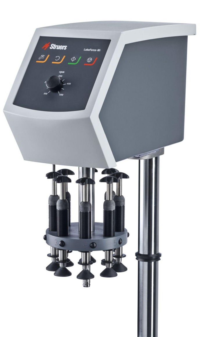 Шлифовально-полировальный станок для подготовки минералогических образцов LaboPol-30 + LaboForce-Mi - 3