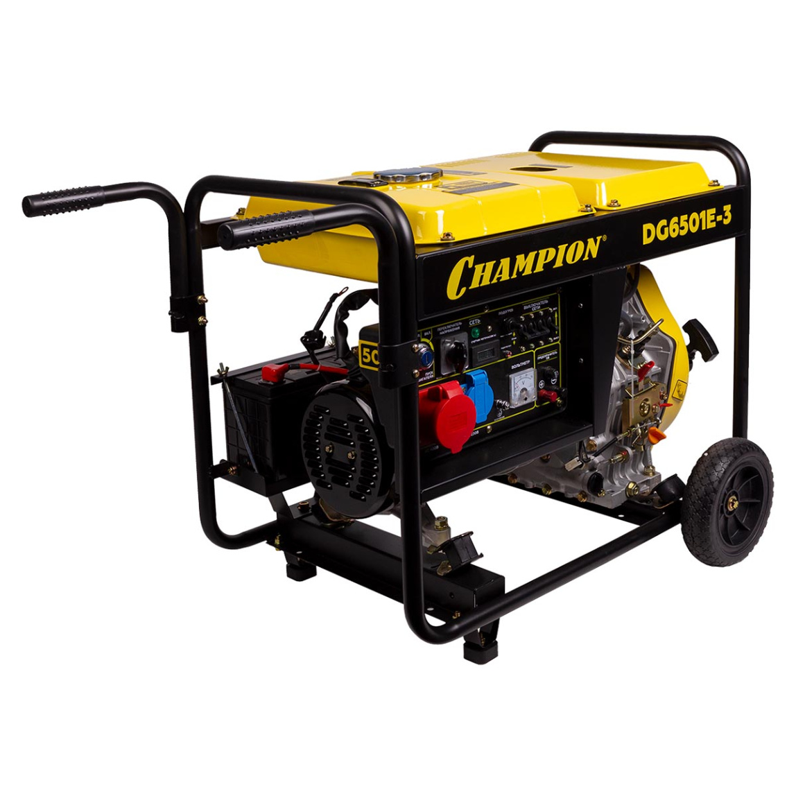 Дизельный генератор Champion DG6501E-3 - 1
