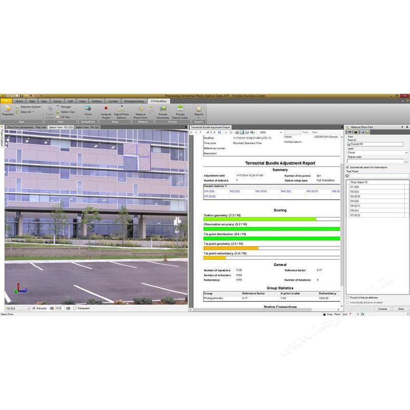 Обновление Trimble Business Center Base до Intermediate - 4