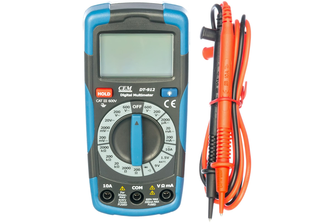 Цифровой мультиметр CEM DT-912 - 2