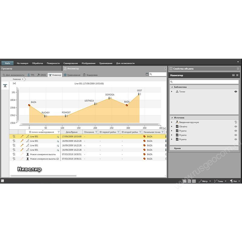Leica Infinity TPS Scanning Bundle (плавающая) - 2