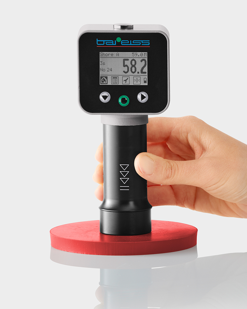 Bareiss HPE III твердомер (дюрометр) Шора тип А с цифровым индикатором - 1