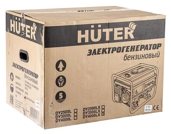 Бензиновый генератор HUTER DY4000LX - 10