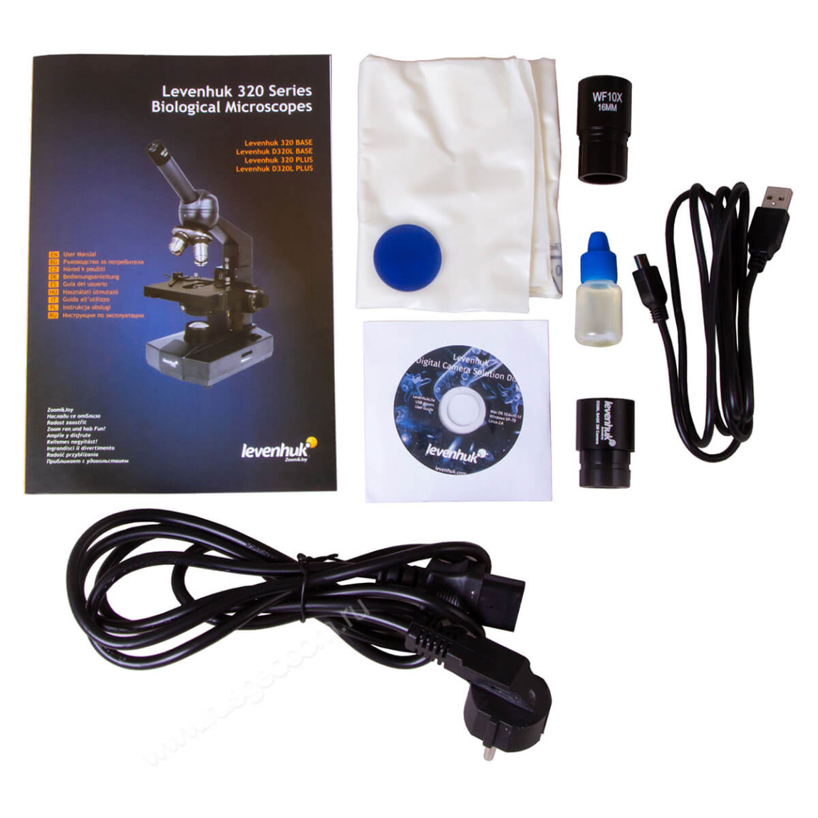 Микроскоп Levenhuk D320L BASE - 13